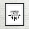 Adventure Awaits Printable Art