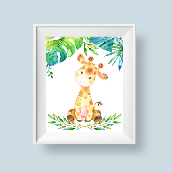 Giraffe Printable Nursery Art