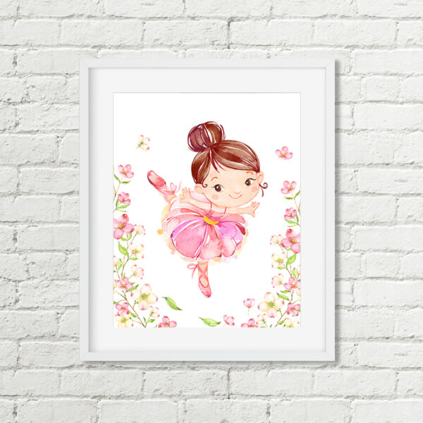 Ballerina Printable Art