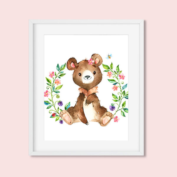 Bear Printable Nursery Art