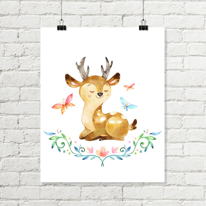 Deer Printable Art