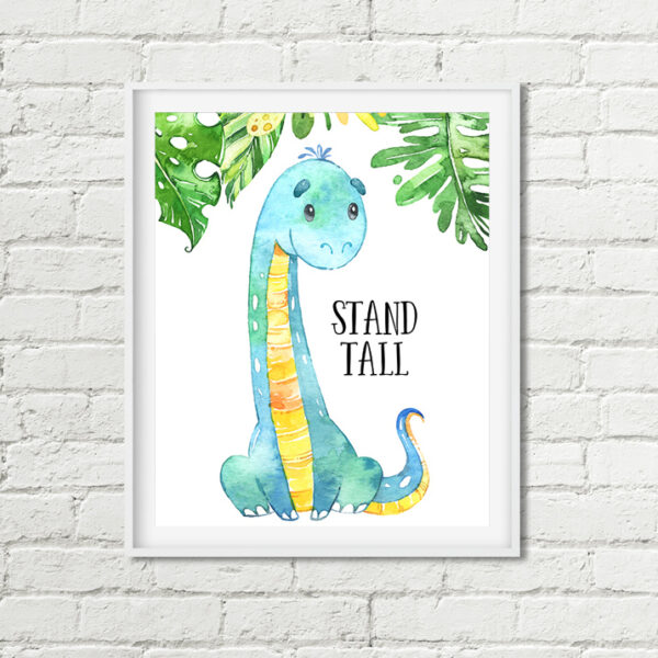 Kids Dinosaur Printable Art