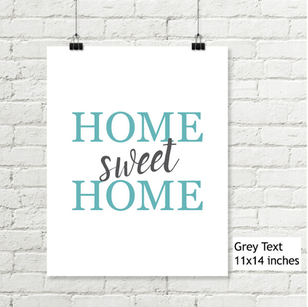 Home Sweet Home Printable Art