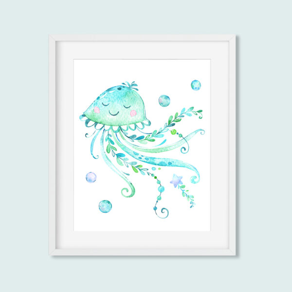 Jellyfish Printable Art