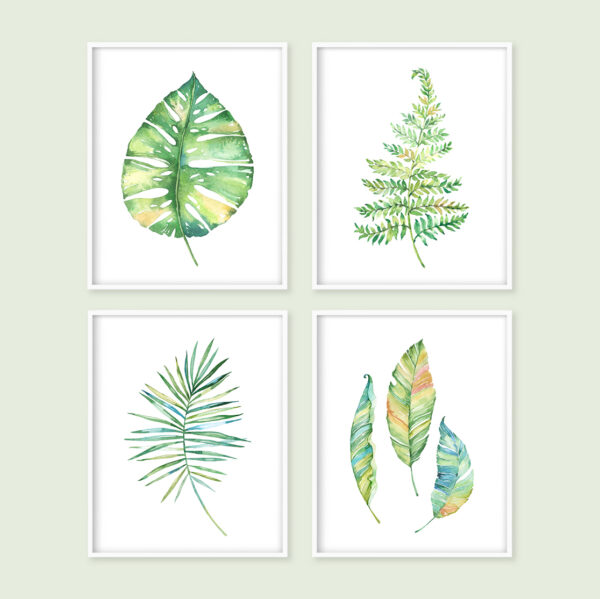 Botanical Leaf Printable Art