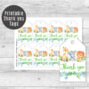 Safari Thank You Tags