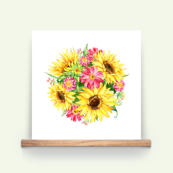 Sunflower Printable Art