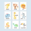 Whimsical Jungle Animal Printable Art