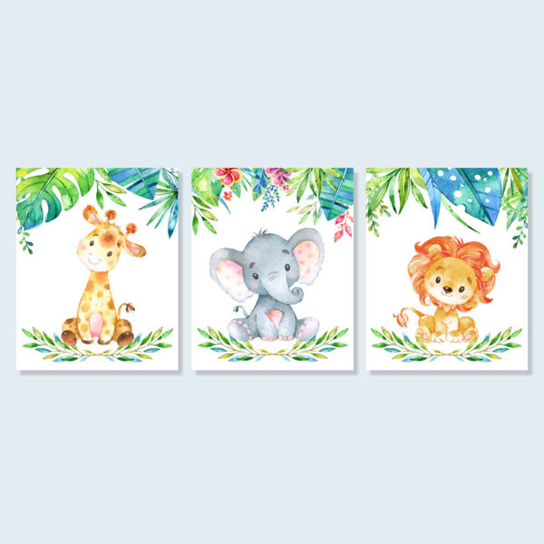 Safari Printable Nursery Art