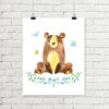 Woodland Bear Printable Nursery Art