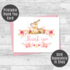 Deer Baby Shower Invitation Extras