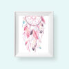 Pink Dreamcatcher Printable Art