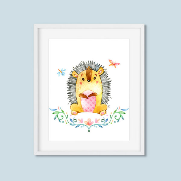 Hedgehog Printable Art