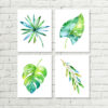 Jungle Leaf Set Printable Art