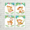 Monkey Printable Nursery Art