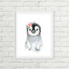Penguin Nursery Art