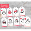 Penguin Printable Gift Tags