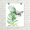 Raccoon Peekaboo Printable Wall Art