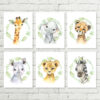 Africa Safari Animal Printable Art