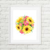 Sunflower Printable Art