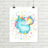 unicorn printable art